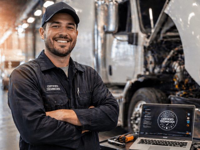 Featured image of Certified to Perform: How Technician Credentials Are Becoming the Ultimate Marketing Advantage in Fleet Management